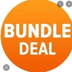 Orange Bundle Deal Sign